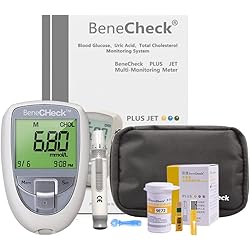 Household Cholesterol Meter kit Home Cholesterol Test Meter kit Total Cholesterol Monitor Meter kit includes 25pcs CHOL Test Strips
