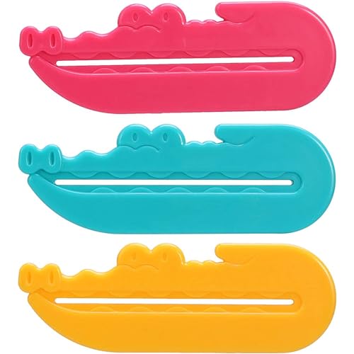 Healifty Childrens Toothpaste Toothpaste Tube Roller Squeezer Toothpaste Squeesers Rolling Squeezer Bathroom Supply for Bathroom 3Pcs Children's Toothpaste Toothpaste Squeezer Tube Roller