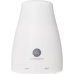 Lagunamoon Diffuser Bluetooth Essential Oil Diffuser APP Control 160ml aroma diffuser with 410ml Essential oils Electric Aromatherapy Diffuser Auto Shut-off Function for OfficeHomeBedroomBaby Room