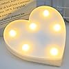 Colorido LED Modeling Lamp Eco-Friendly INS Love Heart LED Modeling Atmosphere Lamp Shock-Proof Energy-Saving White
