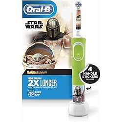 Oral-B Kids Electric Toothbrush featuring Star Wars, for Kids 3 Packaging May Vary