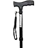 Pepe - Folding Cane, Folding Canes for Men Adjustable, Walking Cane for Women, Foldable Canes for Seniors, Lightweight Walking Canes for Women, Aluminium Cane for Walking with Strap