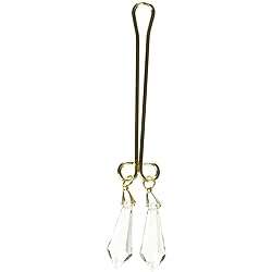 California Exotics Cleopatra Collection Clitoral Jewelry, Crystal Clear