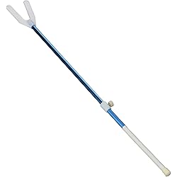 Sammons Preston Bendable Telescopic Mouth Stick, Adjustable Extended Pointer, Touch Stick For Typing, Writing, Pointing, Page Turning, And Holding, Page Turner For Quadriplegics & Paraplegics, 16"-23&#34