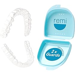 Remi at-Home Custom Night Guard Kit - Create The Best Fitting Dental Grade Top and Bottom 2 Mouth Guards for Grinding Teeth Bruxism & TMJ Relief Night Guard
