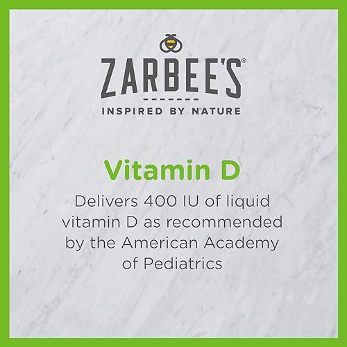 Zarbee's Baby Vitamin D Supplement, 0.47 Fl. Ounces 1 Box