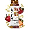 SKRATCH LABS Anytime Energy Bar, Peanut Butter and Strawberries, 12 pack single serving Low Sugar, Gluten Free, Vegan, Kosher, Dairy Free