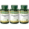 Nature's Bounty Cinnamon Herbal Supplement, Supports Sugar Metabolism, 1000 mg, 100 Count, Pack of 3