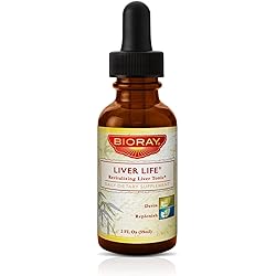 BIORAY Professional Liver Life - 2 fl oz - Strengthens Liver Structure & Function - Non-GMO, Vegetarian, Gluten Free
