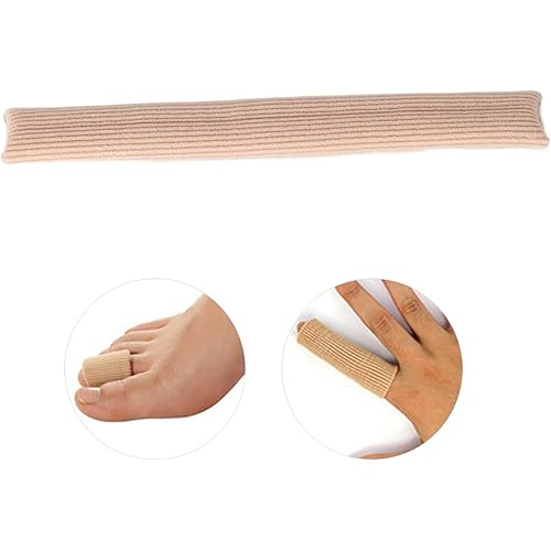 Silicone Toe Tubes Sleeves, Toe Cushion Tubes Cuttable Toe Tubes Sleeves Toe Finger Protector for Women for MenS