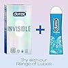 Durex Invisible Super Ultra Thin Condoms for Men - 10 Count