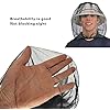 CHULAI 5 Pack Premium Mosquito Head Net Mesh Hat Face Netting Lightweight Durable Protective Cover Fly Insects Bugs Preventing for Camping Hiking Fishing Outdoor Activity