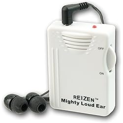 Reizen Mighty Loud Ear 120dB Personal Sound Hearing Amplifier
