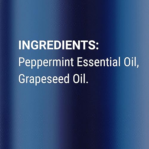 Peppermint Essential Oil Roll-On - Peppermint Oil Roll-On with Fresh & Minty Fragrance - Roll On Essential Oils for Aromatherapy & Headache - Pure, Natural, Prediluted - Nexon Botanics -10ml