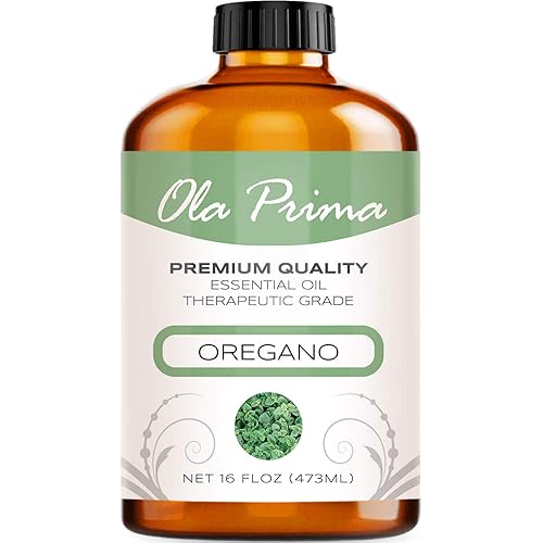 Ola Prima Oils 16oz - Oregano Essential Oil - 16 Fluid Ounces