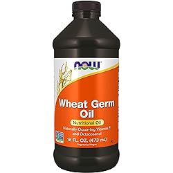 NOW Supplements, Wheat Germ Oil with Essential Fatty Acids EFAs, Nutritional Oil, 16-Ounce