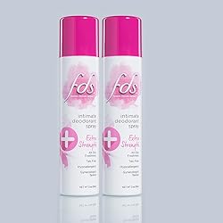 FDS Hypoallergenic Intimate Deodorant Spray, Extra Strength 2 Ounce 2-Pack