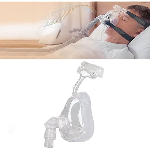 CPAP Strap Cover, Leakage Free Silicone Low Noise Breathing Machine Facial Cover for ReplacementM
