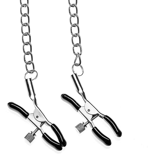 Bull Nose Stainless Steel Clamps with 12 inch Chain