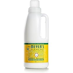 Mrs. Meyer's Liquid Fabric Softener, Infused with Essential Oils, Paraben Free, Honeysuckle Scent, 32 oz 32 Loads