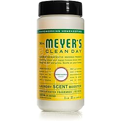 Mrs. Meyer's Laundry Scent Booster, Pair with Liquid Laundry Detergent or Detergent Pods, Honeysuckle Scent, 18 oz
