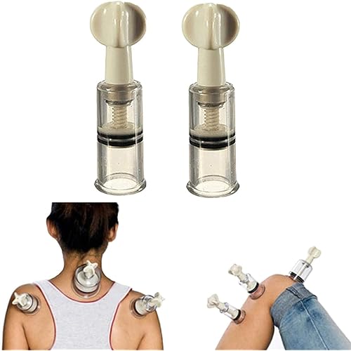 Vacuum Suction Cup Breastfeeding Mother and Women Nipple Suckers for Flat Shy and Inverted Nipples Cups 2 Cups