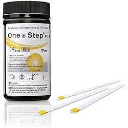 100 x Urine ph Test Strips for Humans - Testing and Monitoring Alkaline and Acid Levels Levels in Your Body