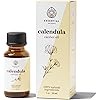 Calendula Oil - Premium Undiluted Carrier Oil | for Skin, Face, Body, Hair Revitalization | Vegan & Cruelty Free 1 Fl Oz