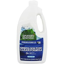 Seventh Generation Free & Clear Scent Gel Dishwasher Detergent 42 oz