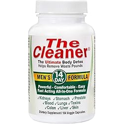 The Cleaner 14Day Men's Formula Ultimate Body Detox 104 Capsules