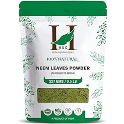 H&C Natural Neem Leaves Powder, 227 Grams 12 lb