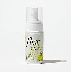 Flex Foaming Cup Wash | Menstrual Cup Cleanser for Silicone Period Cups | 3.4 oz | pH-Balanced | Feminine Wash | Safe for Use on Intimate Parts & Entire Body