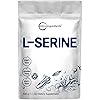 Pure L Serine Powder, 500 Grams 250 Day Supply, Filler Free, Supports Production of L-Cystine & L-Tryptophan for Brain Health, Water Soluble, No GMOs, No Gluten