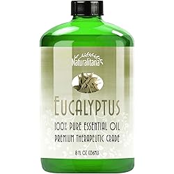 Best Eucalyptus Essential Oil 8oz Bulk Eucalyptus Oil Aromatherapy Eucalyptus Essential Oil for Diffuser, Soap, Bath Bombs, Candles, and More