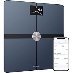 Withings Body Smart Wi-Fi bathroom scale for Body Weight - Digital Scale and Smart Monitor Incl. Body Composition Scales with Body Fat and Weight loss management