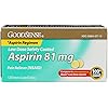 Good Sense Aspirin Low Dose 81 mg, 120 Count