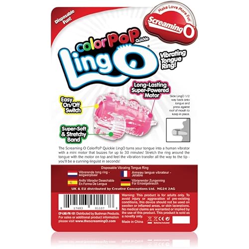 SCREAMING O Color Pop Lingo, Pink