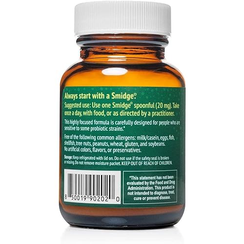 Smidge® Sensitive Probiotic Powder & Dosage Spoon GutPro®