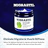 Migrastil Soothing Neck & Shoulder Cream - Fast-Acting & Powerful - Stop Migraine & Tension Headaches and Muscle Pain - Non-Greasy Topical Cream 4 oz.