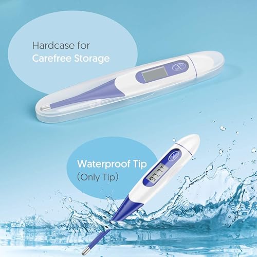 Bundle of Thermometer, Oral Thermometer for Adults, Thermometer for Fever