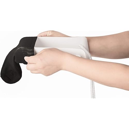 COW&COW Wide 5" Sock Aid with Foam Handles and Length Adjust Cord-Sock Assistant Device