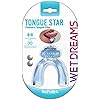 Hott Products Unlimited - Wet Dreams - Tongue Star - Pleasure Tongue Vibe - Oral Stimulator - Blue