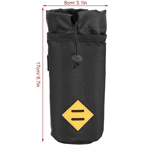 Tgoon Bicycle Water Bottle Bag, Keep Warm Concise Bike Water Bottle Bag Portable Durable Multifunctional for Place Items for Bicycle Accessories