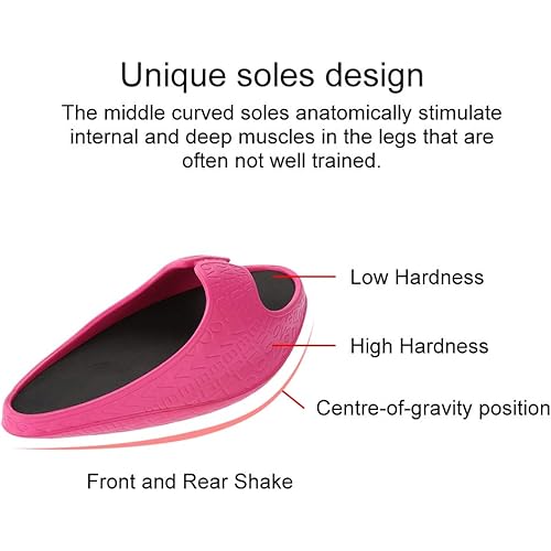Tgoon Weight Management, Eva Soles Design Foot Pain Acupressure Massage Slippers for Legs Slimming Humpback Posture Correction Pain Relieving S