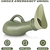 OUTFANDIA Female Urinal Spill Proof 1000ML- Urinal for Women & Men - Pee Funnel - Unisex Bed Pan - Portable Urinals for Women - Sturdy Female Urination Device for Car Travel, Road Trip Essentials