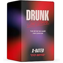 DRUNK IN LOVE: X-Rated Even Hotter Adult Drinking Card Game for Couples
