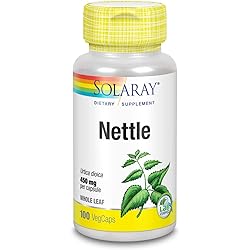Solaray Nettle Leaves Supplement, 450 mg | 100 Count