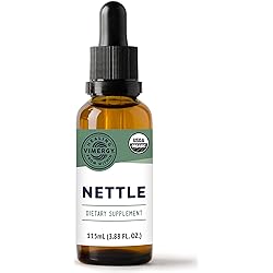 Vimergy USDA Organic Nettle Leaf Extract – Alcohol Free Immunity Booster – Liquid Nettle Leaf Urinary & Prostate Supplement – Natural Immune Support - Gluten-Free, Non-GMO, Vegan & Paleo 115 ml