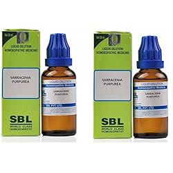 Pack of 2 x SBL Homeopathy Sarracenia Purpurea 30 ML 1000 CH