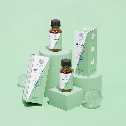 Tea Tree Essential Oil by Essential Delights - 100% Pure & Certified 1 oz. | Pure Grade Distilled Tea Tree Essential Oil